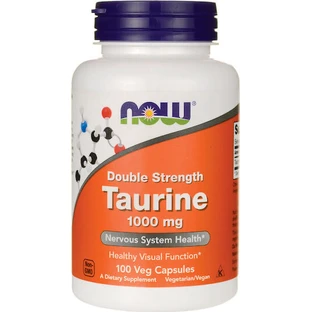 Now Foods Taurine 100 Capsules Unflavoured