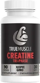 True Muscle Creatina Tri-fase 1667mg 90 cápsulas