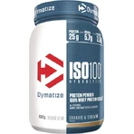 Dymatize ISO 100 Gehydrolyseerd Wei-eiwit Glutenvrij met de smaak Cookies and Cream 900gr