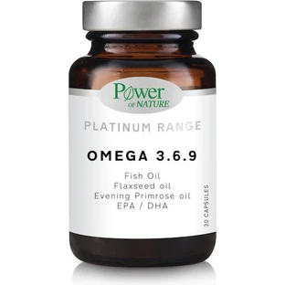 Power Of Nature Classics Platinum Range Omega 3.6.9 30 gélules