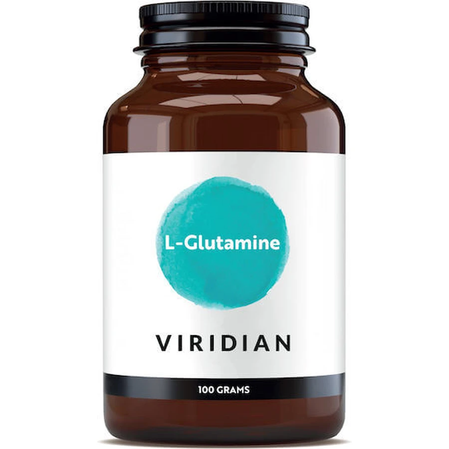 Viridian L-glutamine 100gr Grape