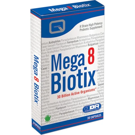 Quest Mega 8 Biotix Probióticos 30 cáps.