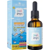 Natures Aid DHA Visolie Druppels Geschikt voor Kinderen 50ml Citroen
