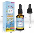 Natures Aid DHA Fish Oil Drops Suitable for Children 50ml Lemon