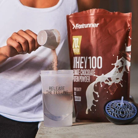 Frontrunner Whey Whey Protein 100 Whey Protein with Flavor Top Chocolate 1kg