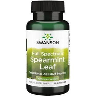 Swanson Probiotic 400mg 60 gélules Menthe verte