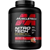 MuscleTech Nitro Tech 100% Whey Gold Whey Protein Gluten Free with Flavor Strawberry Shortcake 2.27kg
