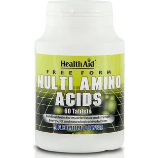 Health Aid Multi Amino Acids 60 Tablet Unflavoured