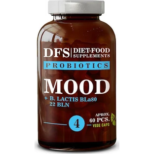 Diet-Food Probiotics Mood Probiotic 60 cápsulas vegetales