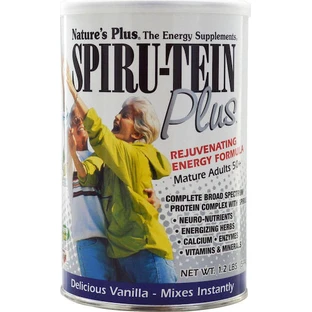 Nature's Plus Spiru-Tein Plus Shake Glutenfrei mit Vanillegeschmack 544gr