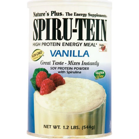 Nature's Plus Spiru-Tein Plus Shake Glutenfrei mit Vanillegeschmack 544gr