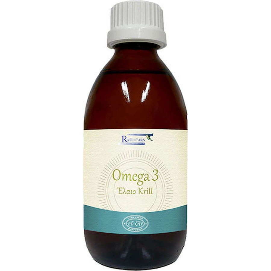 Ratioars Omega 3 Krill Olie 250ml Niet-gearomatiseerd