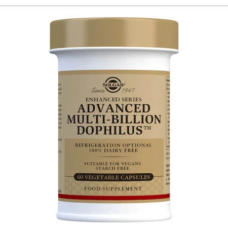 Solgar Enchanced Series Advanced Multi-billion Dophilus Probiotic 60 veget capsules