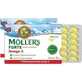 Moller's Forte Omega 3 Lebertran und Fischöl Geeignet für Kinder 30 Kapseln Unaromatisiert