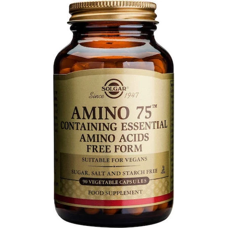 Solgar Amino 75 90 Herbal Capsules Unflavoured