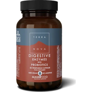 TerraNova Digestive With Probiotics Probiotic 50 veget capsules