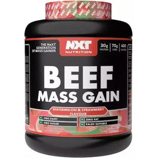 Nxt Nutrition Boeuf Prise de Masse avec Arôme Pastèque & Fraise 3.15kg