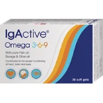 IgActive Omega 3-6-9 Fish oil Borer seed oil and olive oil 30 softgels Unflavoured