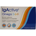 IgActive Omega 3-6-9 Fish oil Borer seed oil and olive oil 30 softgels Unflavoured