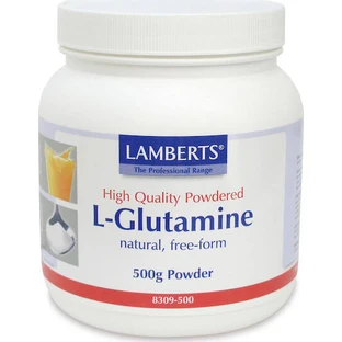 Lamberts L-Glutamine 500mg 500gr Niet-gearomatiseerd
