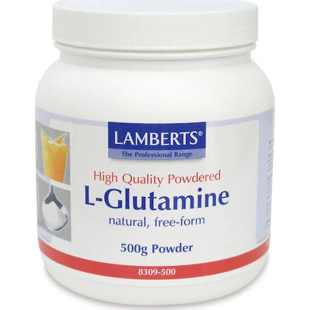 Lamberts L-Glutamine 500mg 500gr Niet-gearomatiseerd