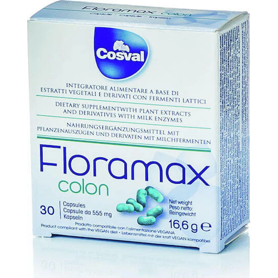 Cosval Floramax Colon Probiotic 30 Kapseln