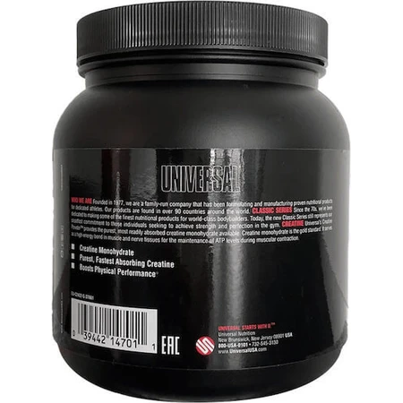 Universal Nutrition Kreatin-Monohydrat 500gr