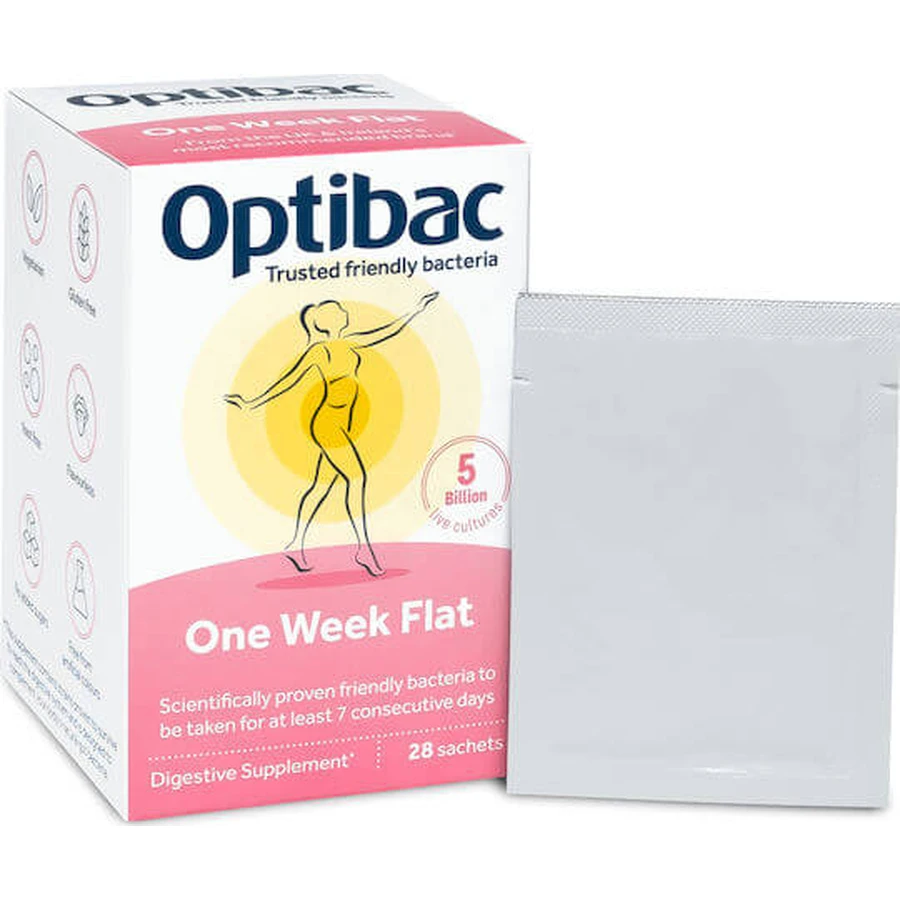 OptiBac For Tummy Flat Probiotics 56gr