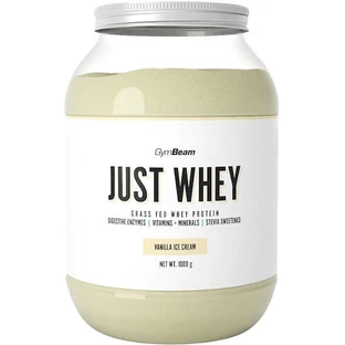 GymBeam Just Whey Proteína de suero de leche con sabor a helado de vainilla 1kg