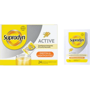 Supradyn Actieve Elektrolyten Sinaasappel 24 sachets