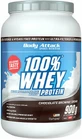 Body Attack 100% Whey Proteine Wei-eiwit met de smaak Chocolade crème Brownie 900gr