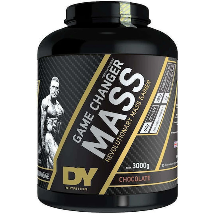 Dorian Yates Game Changer Mass con Creatina y Sabor Chocolate 3kg
