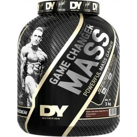 Dorian Yates Game Changer Mass con Creatina y Sabor Chocolate 3kg