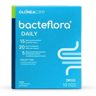 Olonea Bacteflora Probiótico Diario 10 cápsulas vegetales