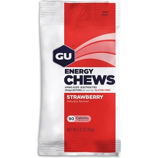 GU Energy Chews Fresa 16x0.1875gr