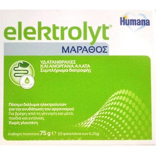 Humana Elektrolyt Pomme Pomme 12 sachets