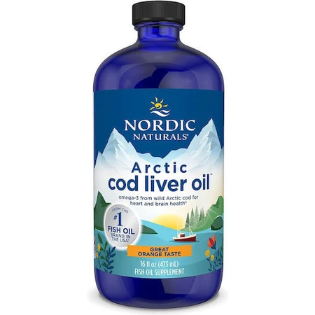 Nordic Naturals Arctic Cod Liver Oil Arctic Cod Liver Oil 473ml Orange