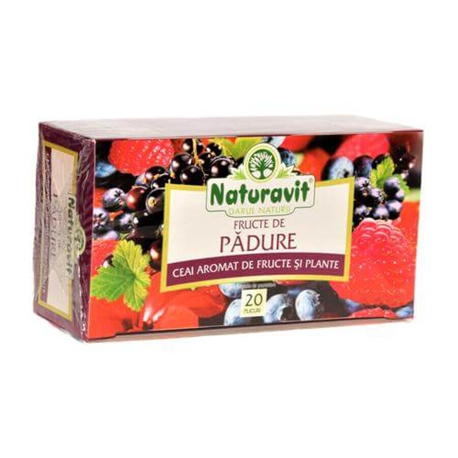 Buy Berry tea, 20 sachets, Naturavit Berry tea, 20 sachets, Naturavit