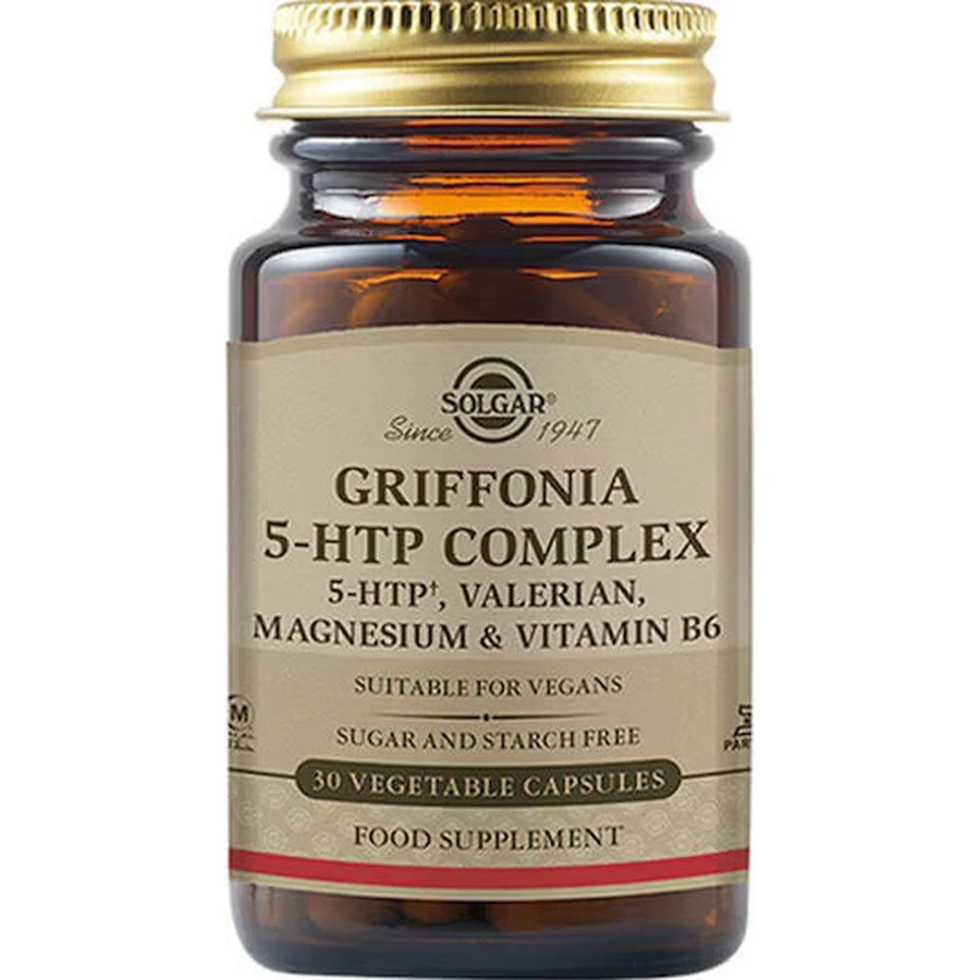 Solgar Griffonia 5-htp Complex 30 kruidencapsules