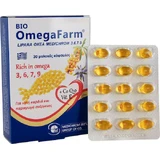 Medichrom Bio Omega Farm Omega 3-6-9-7 & CoQ10, Vitamin E Fish Oil 30 softgels Unflavoured