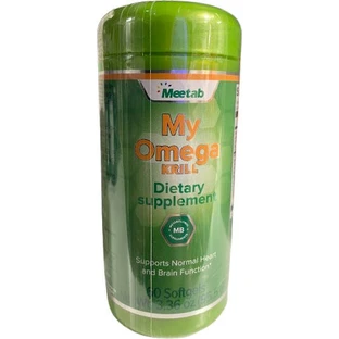 Meetab Omega 3 Aceite de Pescado 250mg 60 cápsulas blandas Energía