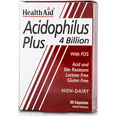 Health Aid Acidophilus Plus 4 Billion Probiotic 30 caps