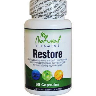 Natural Vitamins Restore Probiotic 60 cáps.