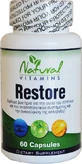 Natural Vitamins Restore Probiotic 60 cáps.