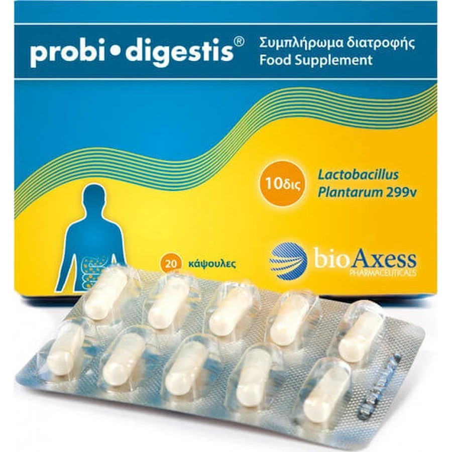 BioAxess Probi Digestis Probiótico 20 cáps.