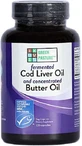 Green Pasture Fermented Cod Liver Oil &amp; Concentrated Butter Oil Cod Liver Oil 120 veget capsules