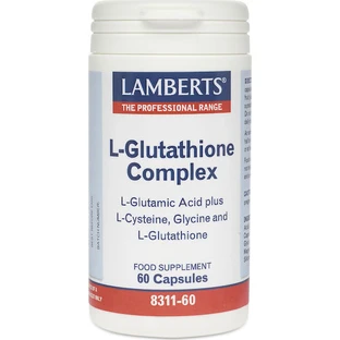 Lamberts L-Glutathion-Komplex 60 Kapseln ohne Geschmacksverstärker