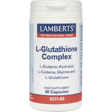 Lamberts L-Glutathion-Komplex 60 Kapseln ohne Geschmacksverstärker
