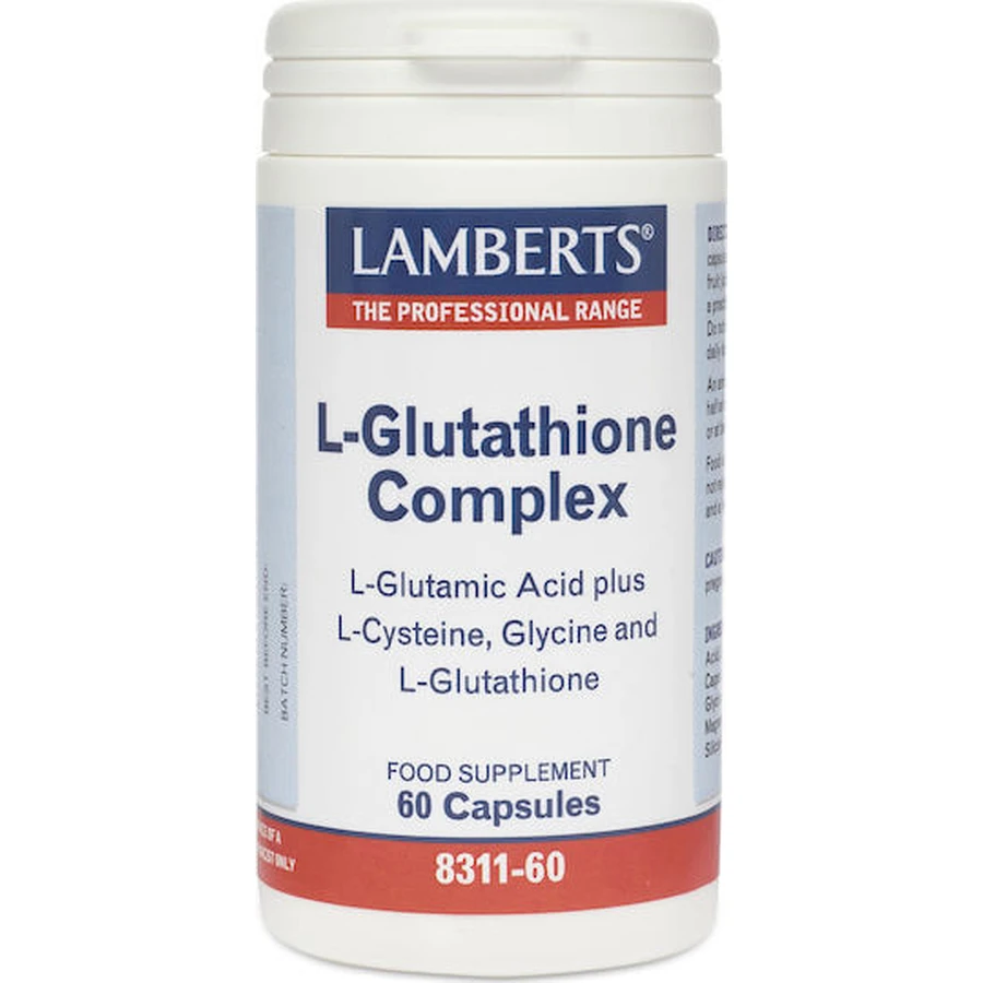Lamberts L-Glutathion-Komplex 60 Kapseln ohne Geschmacksverstärker