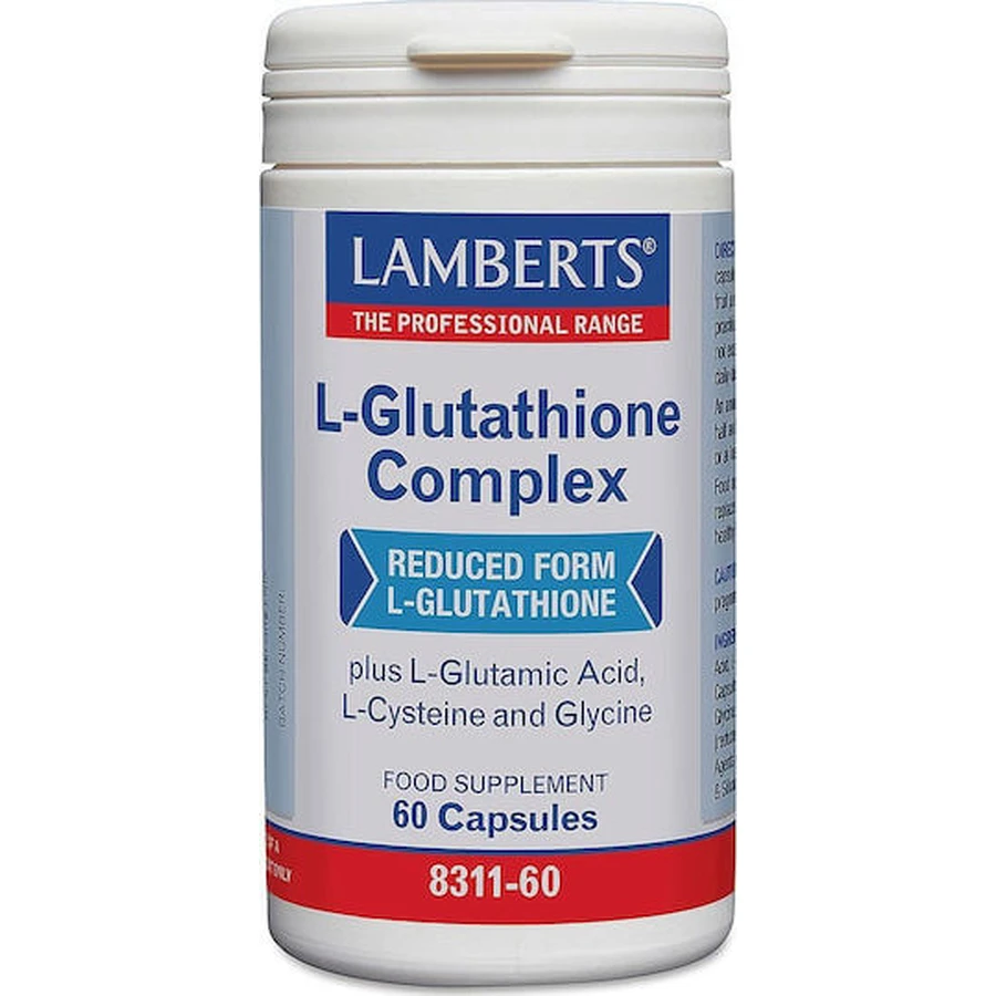 Lamberts L-Glutathion-Komplex 60 Kapseln ohne Geschmacksverstärker